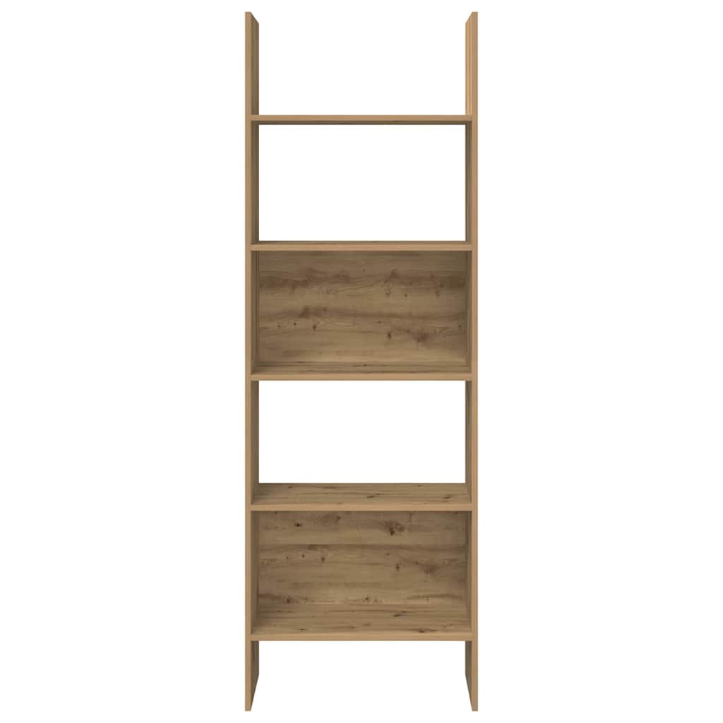 Bücherregal Weiß 60x35x180 cm Holzwerkstoff