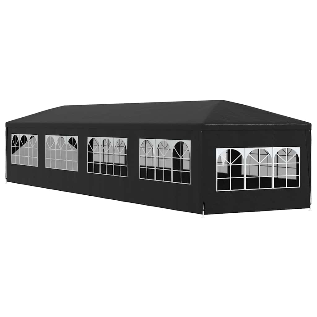 Party-Zelt 400 x 300 x 255 cm Rot PE und Stahl