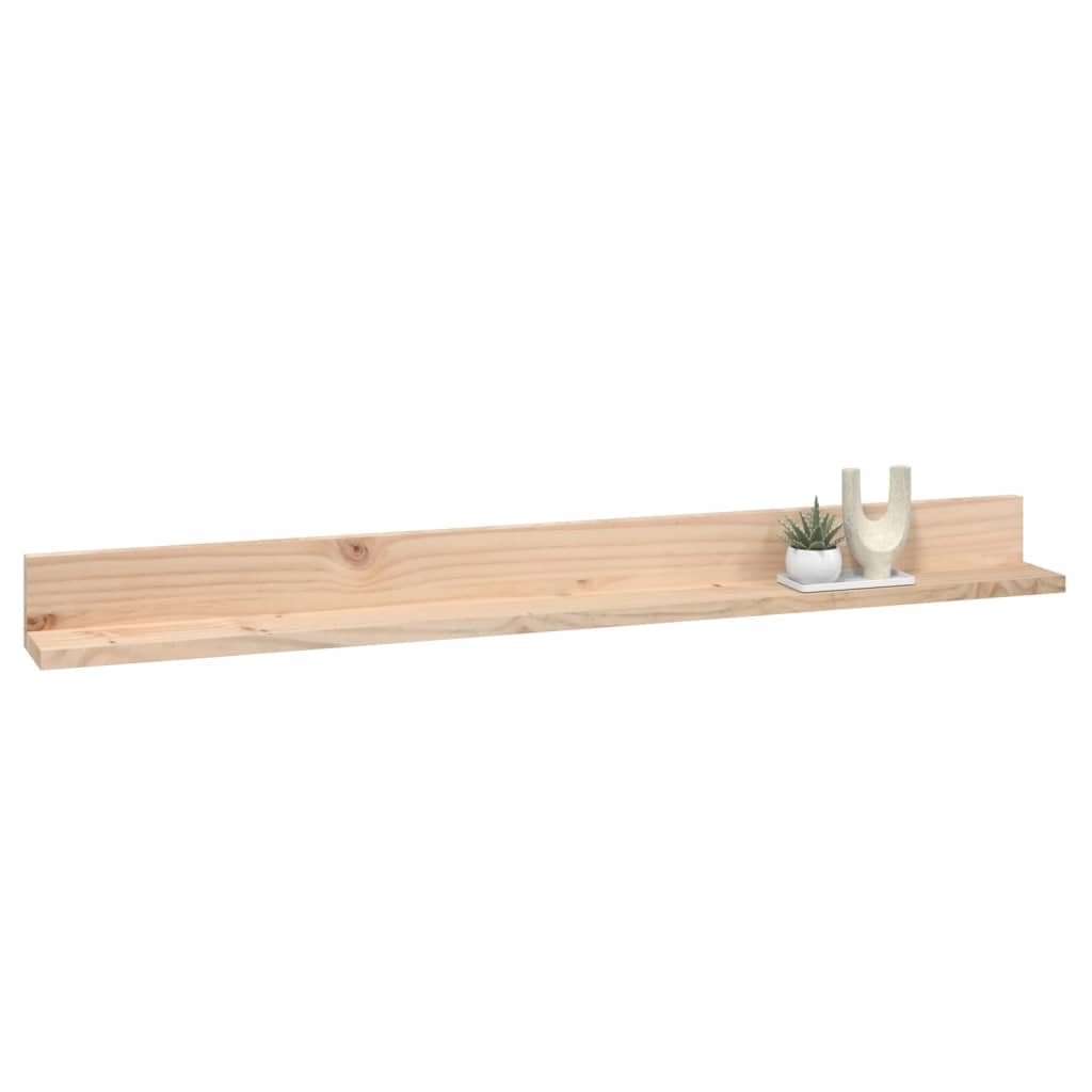 Wandregale 2 Stk. 50x11x9 cm Massivholz Kiefer