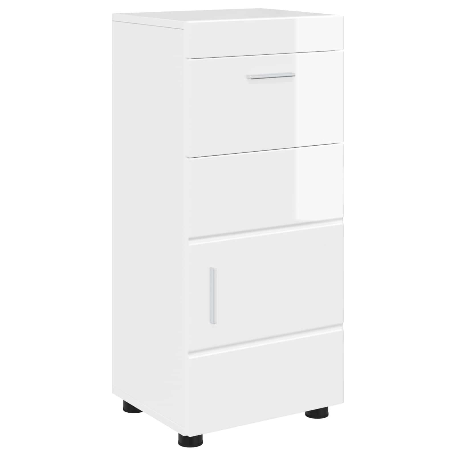 Badezimmermöbel-Set TULUM 2 pcs Weiß 60 x 34 x 63 cm
