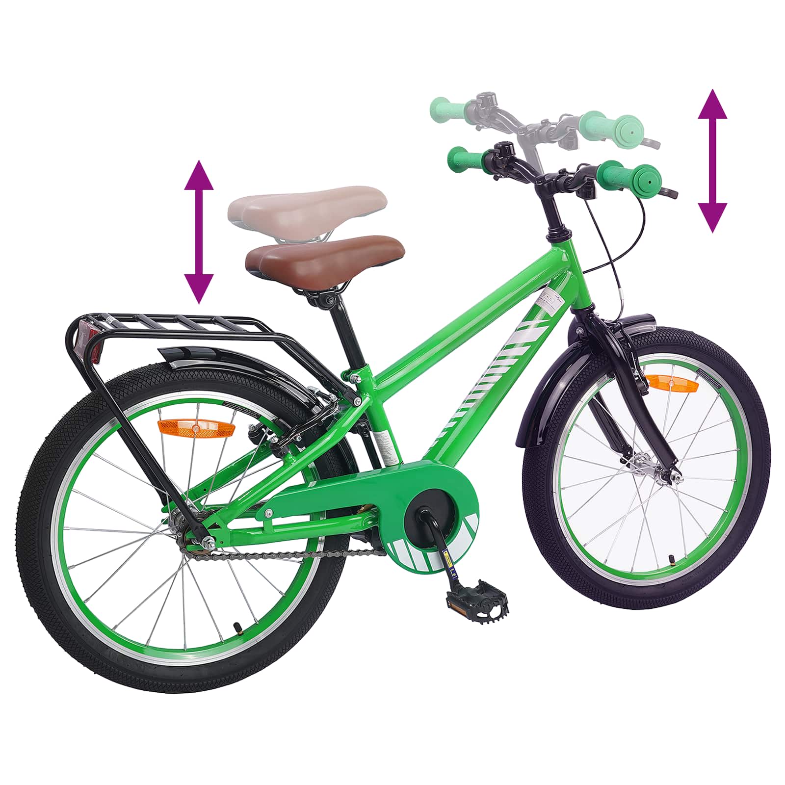 Kinderfahrrad 12 Zoll für 2-4 Jahre alt Himmelblau
