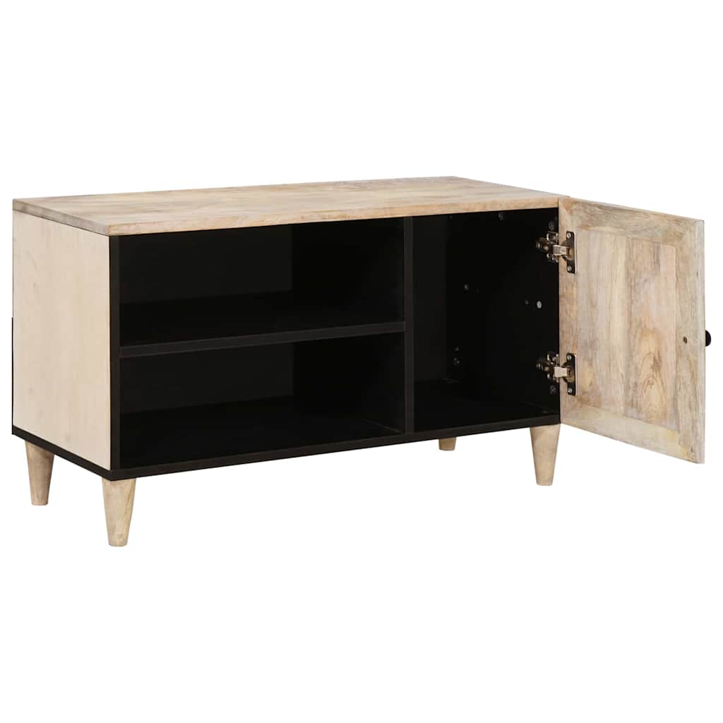 TV-Einheiten mit Regal Hellbraun 80 x 33 x 46 cm Holzwerkstoff