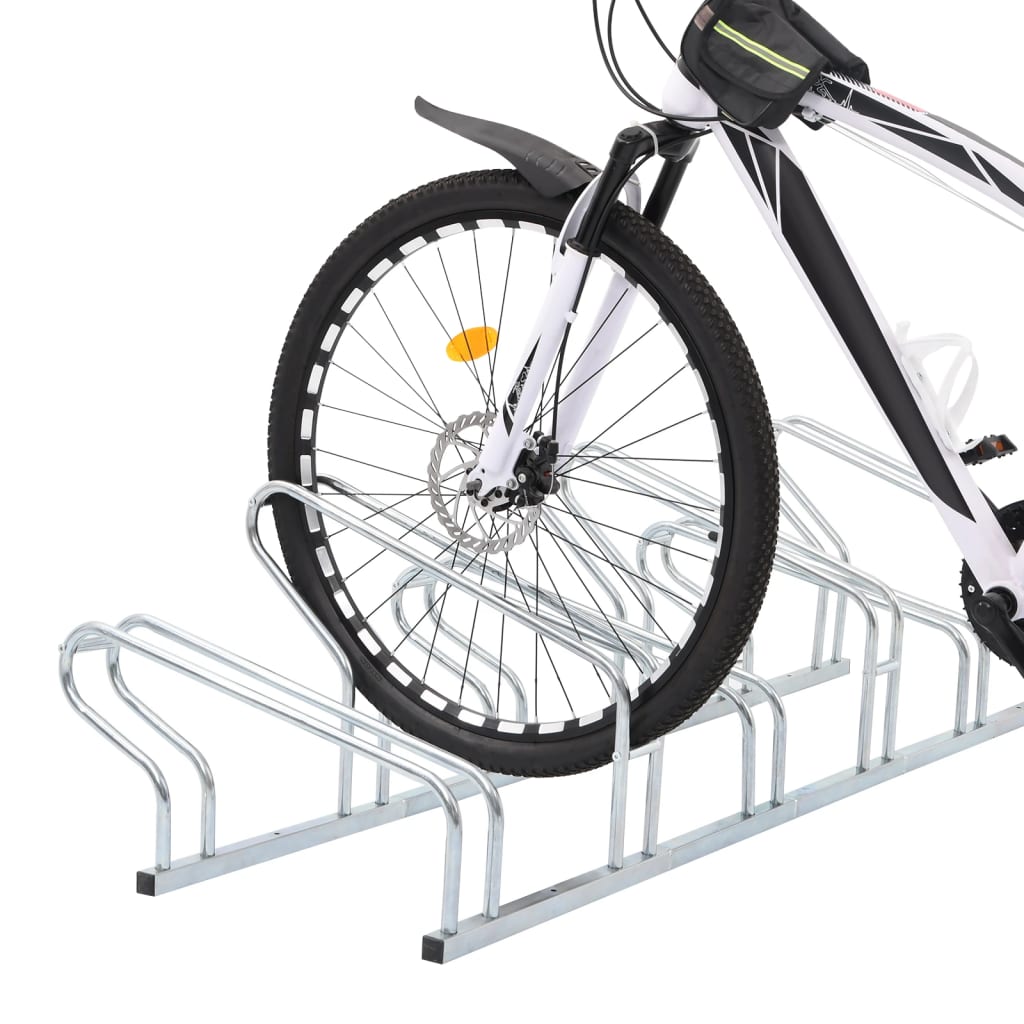 Fahrradständer für 2 Fahrräder Verzinkter Stahl