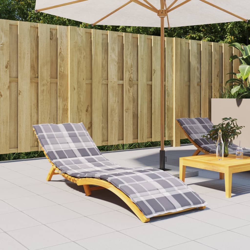 Liege-Kissen Blatt Blattmuster 200 x 70 x 3 cm Oxford-Stoff
