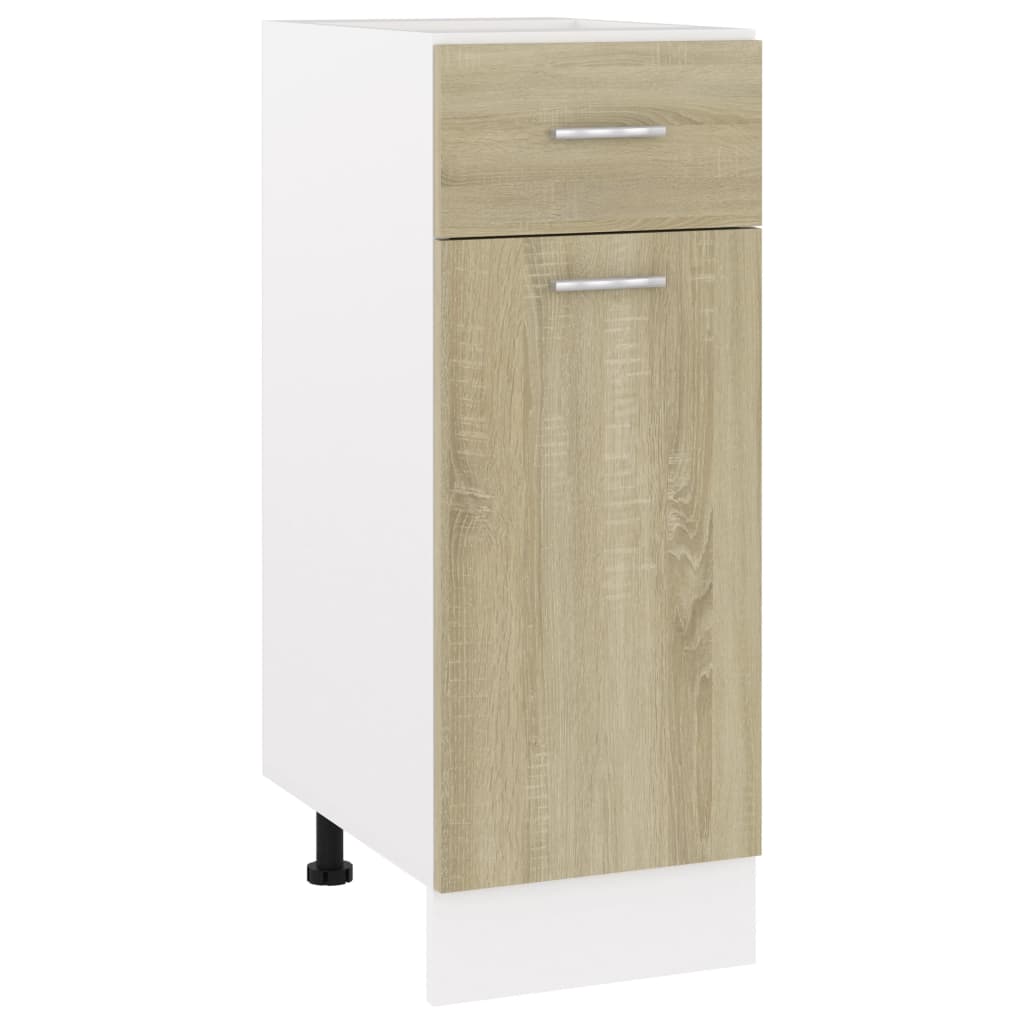 Unterschrank Lyon Weiß 60x46x81,5 cm Holzwerkstoff