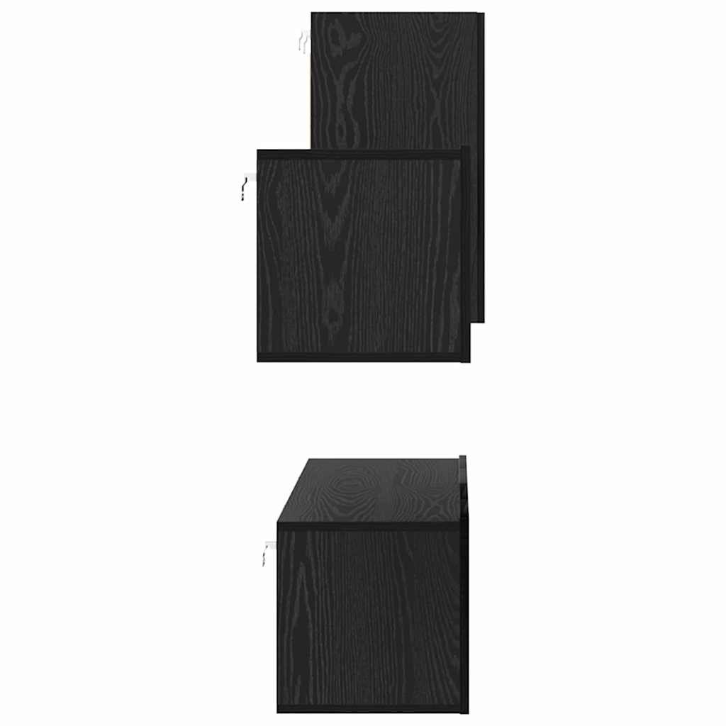 4-tlg. TV-Schrank-Set Weiß Holzwerkstoff