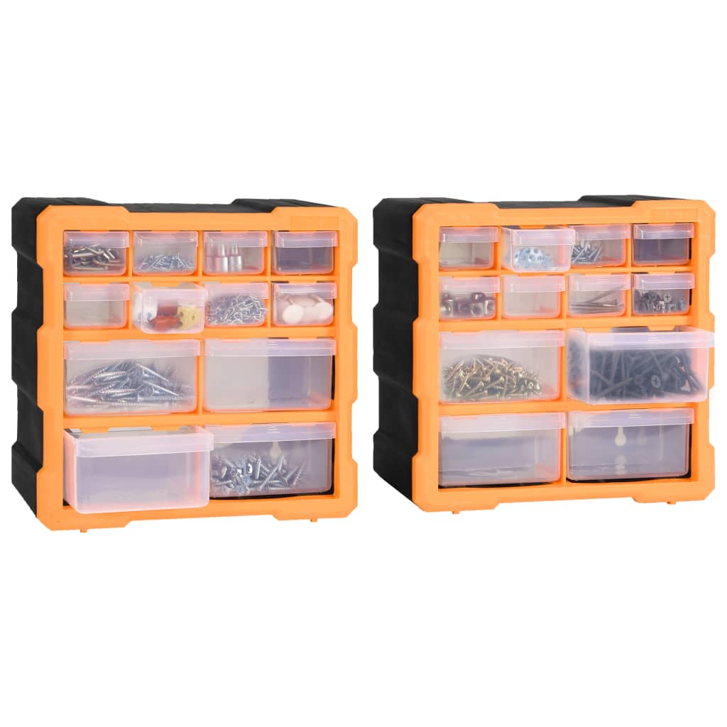Multi-Schubladen-Organizer mit 64 Schubladen 52x16x37,5 cm