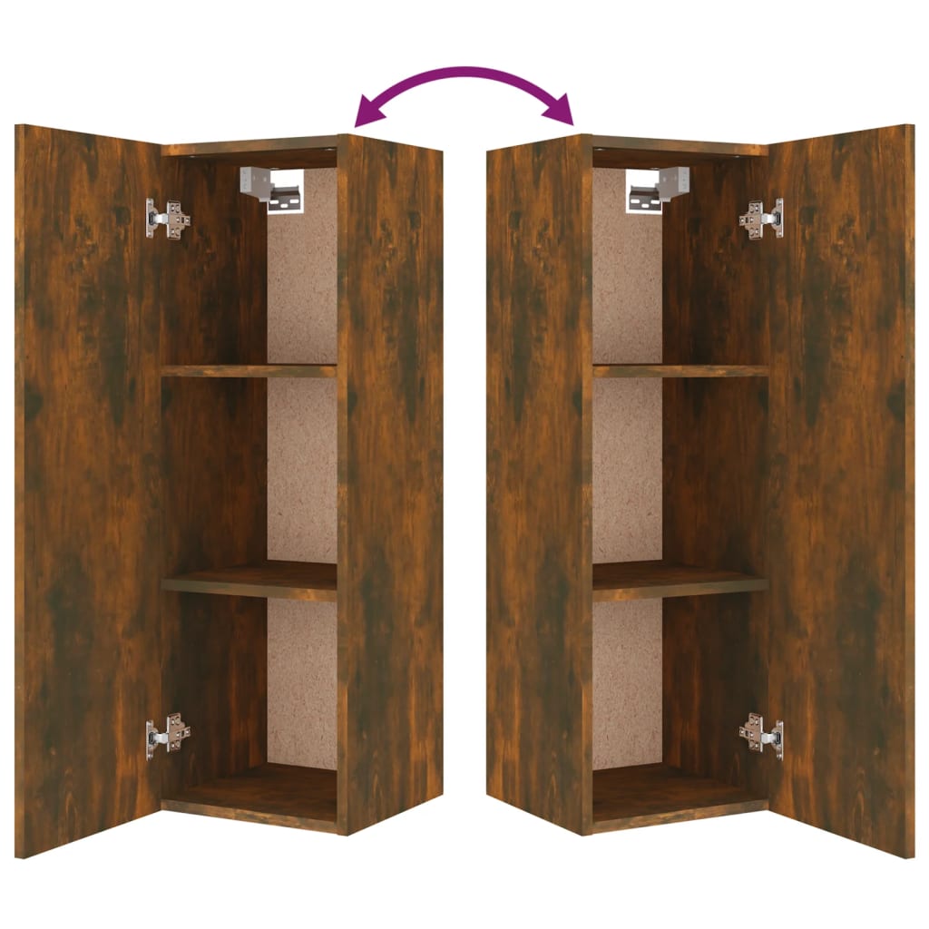 4-tlg. TV-Schrank-Set Weiß Holzwerkstoff