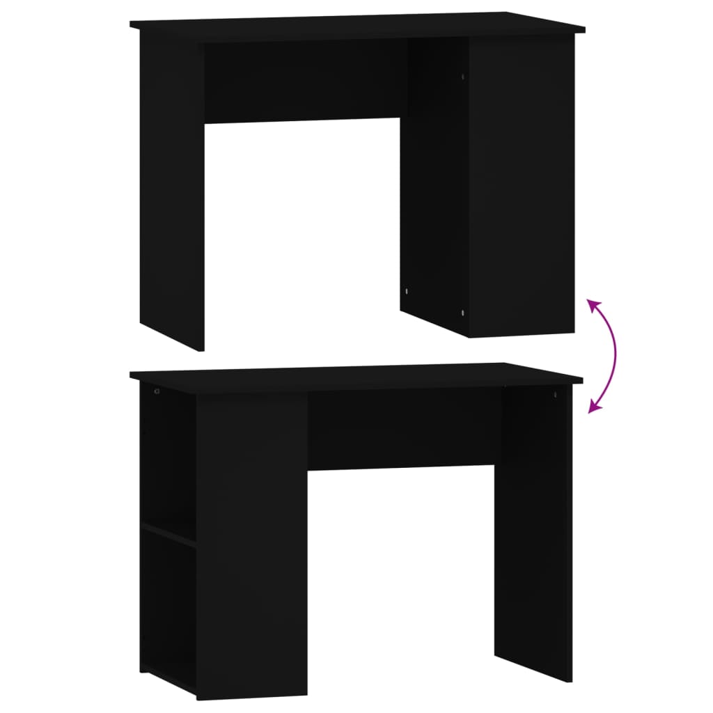 Schreibtisch Weiß 100x55x75 cm Holzwerkstoff