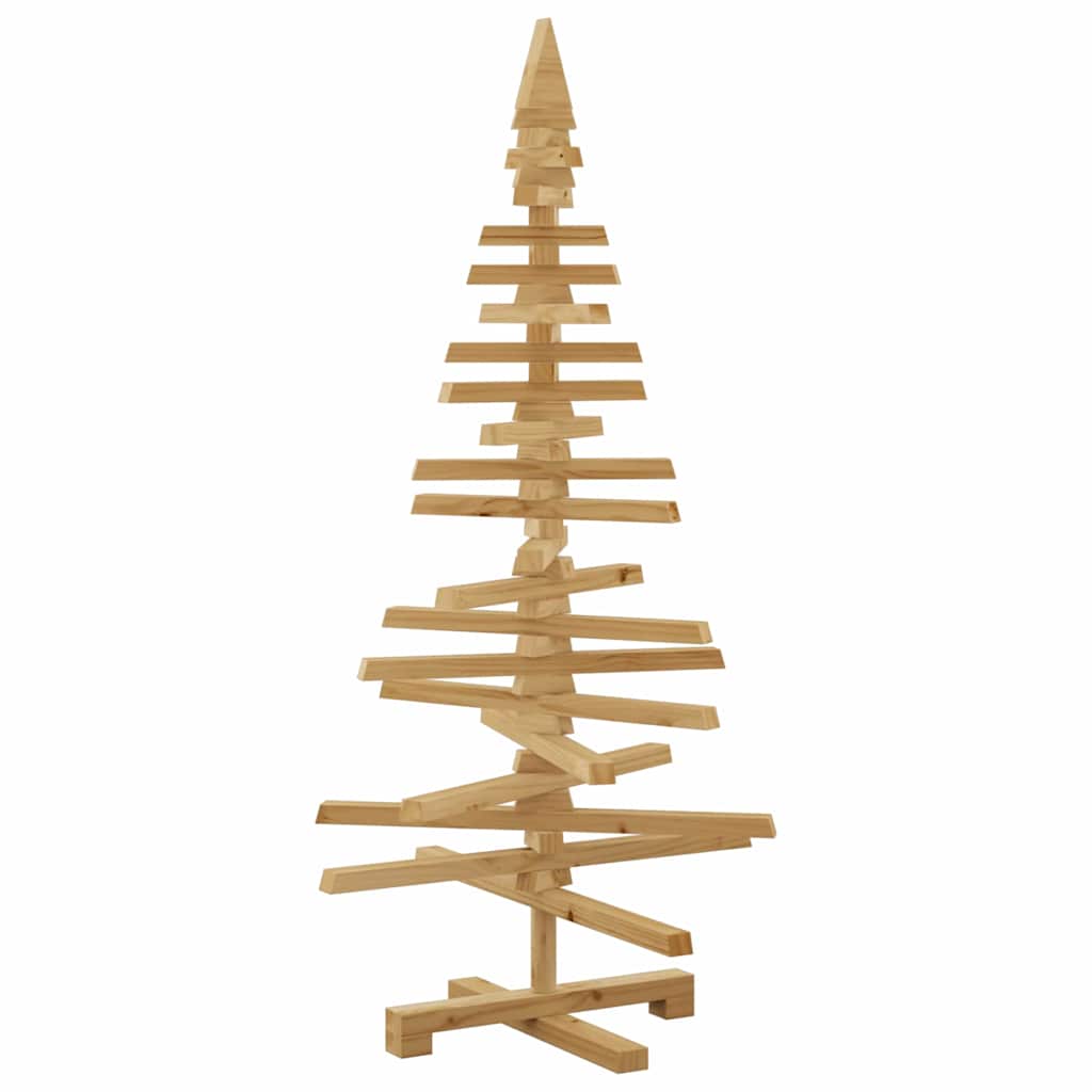 Weihnachtsbaum Holz zum Schmücken 60 cm Massivholz Kiefer