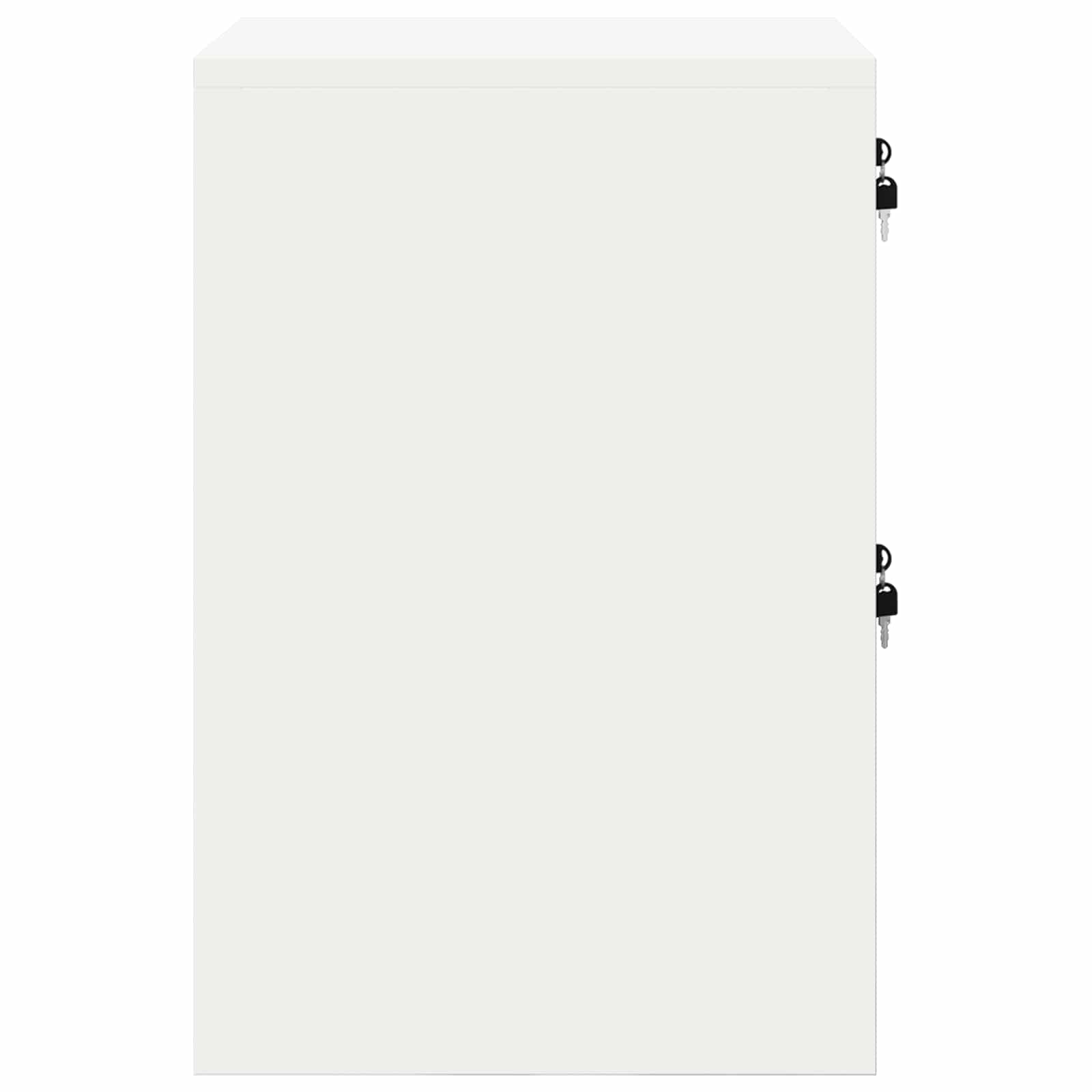 Aktenschrank 2 pcs Schwarz 44 x 50 x 139 cm Kaltgewalzter Stahl