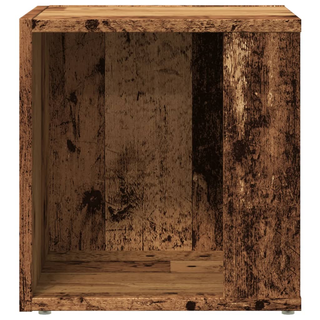 Beistelltisch Weiß 33x33x34,5 cm Holzwerkstoff