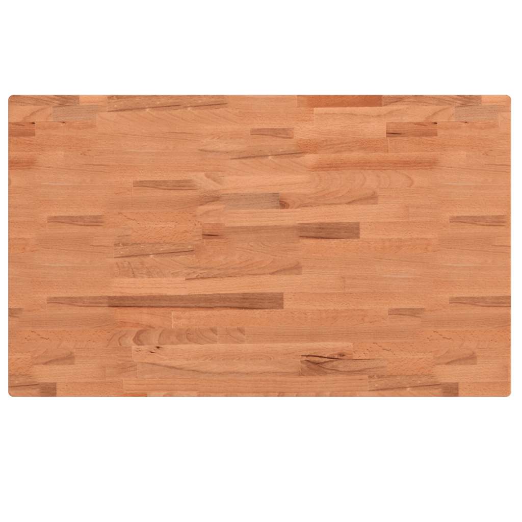 Werkbank 100x60x81,5 cm Massivholz Buche Rechteckig
