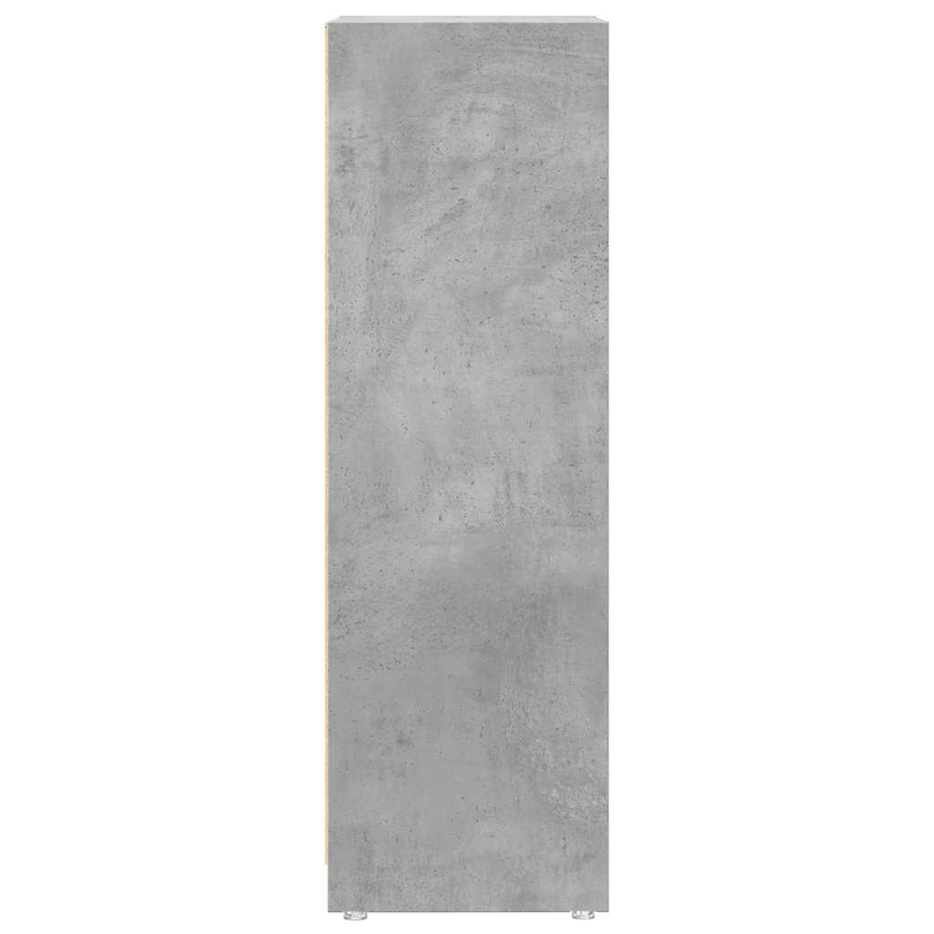Badezimmerschrank Weiß 30x30x95 cm Holzwerkstoff