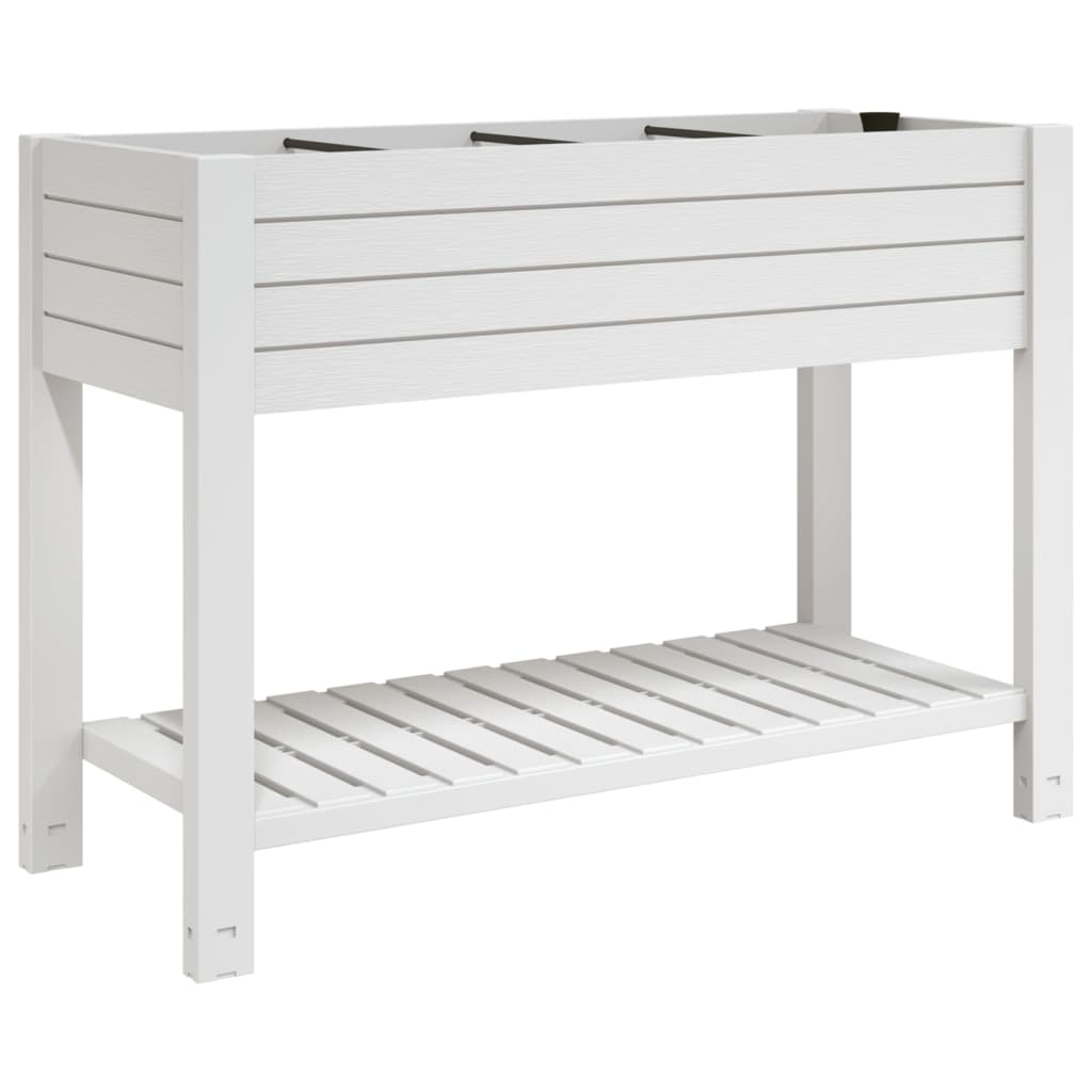 Hochbeet Hellbraun 110x45x79 cm Polypropylen