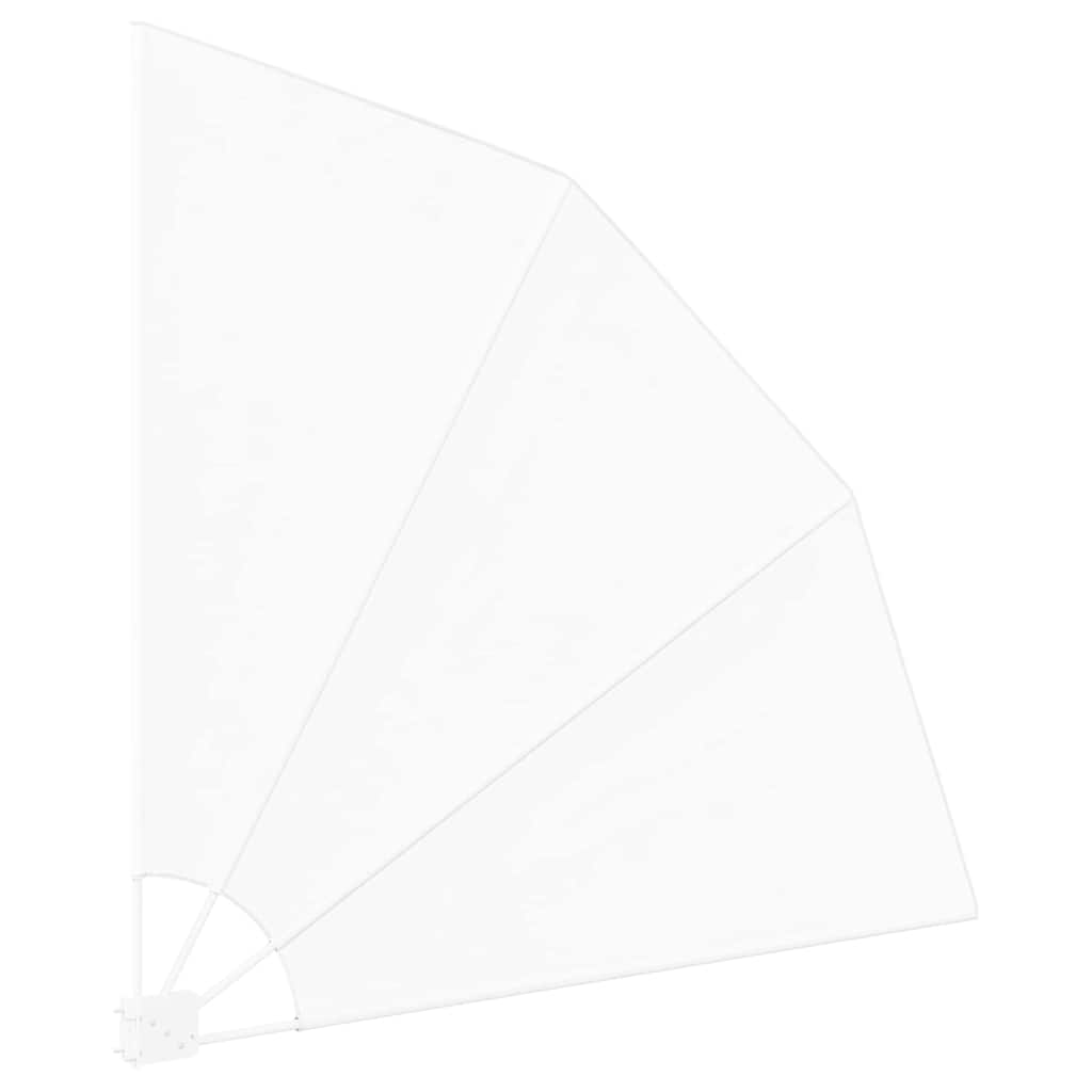 Faltbarer Balkonfächer Grau 210×210 cm