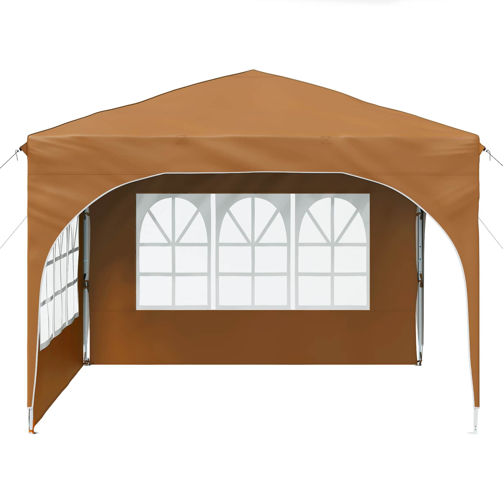 Pop-up Partyzelt 290 x 290 x 245 cm Creme