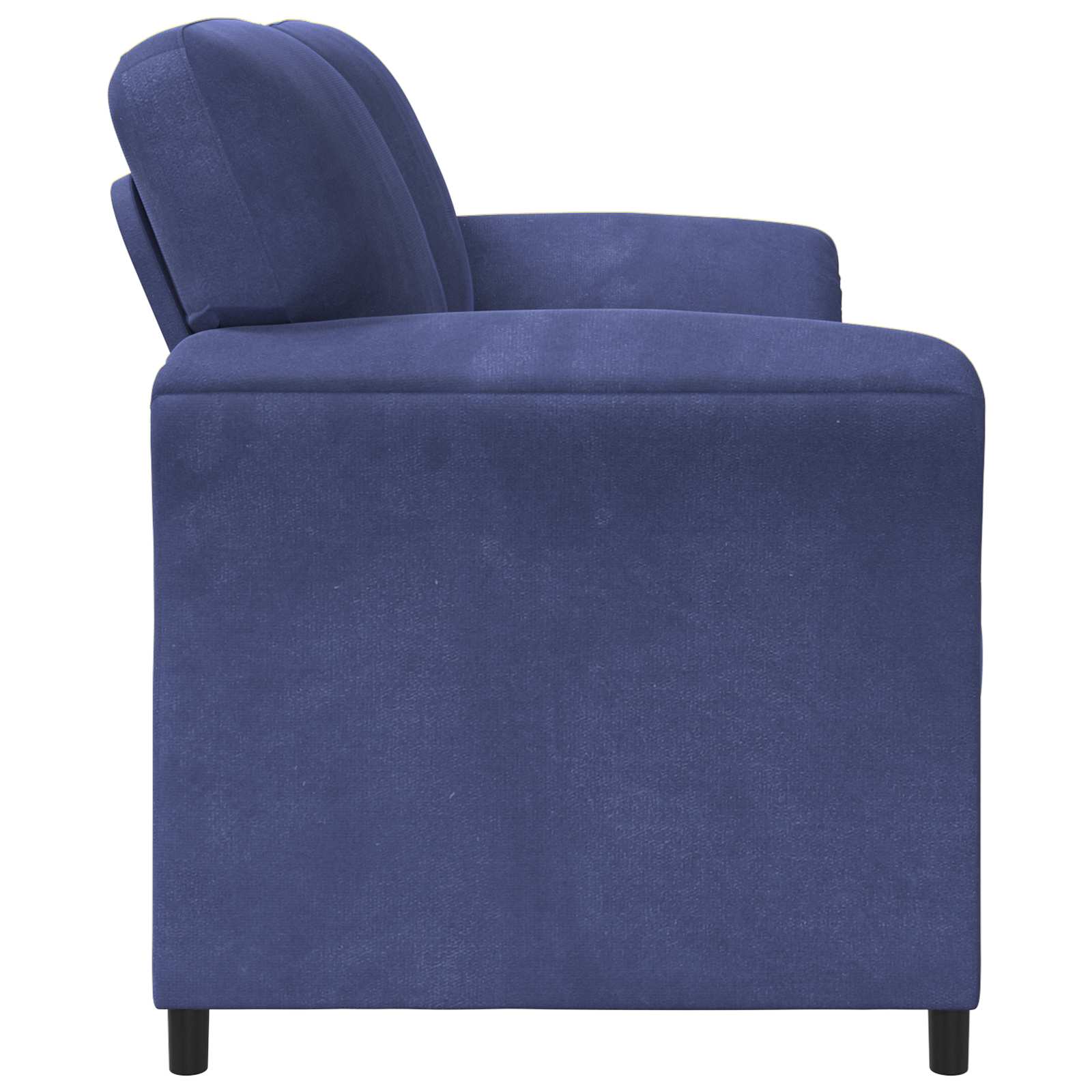 1-Sitzer Sofa Hellgrau 88 x 83 x 95 cm Samt