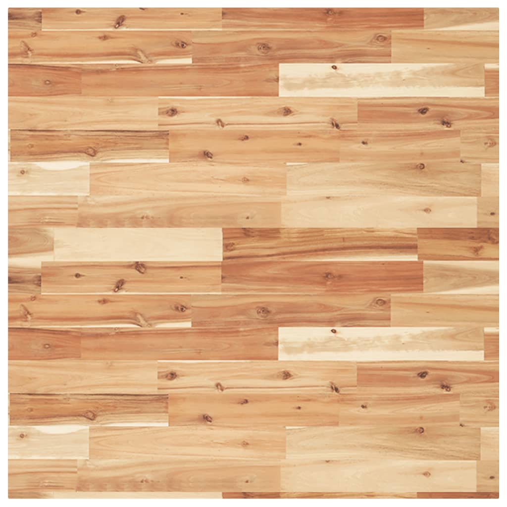 Tischplatte Rund Ø40x2 cm Massivholz Akazie