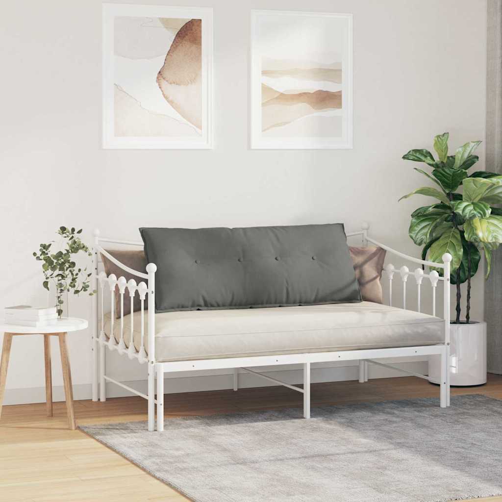 Rückenkissen Taupe 50 x 45 cm Mikrofaserstoff
