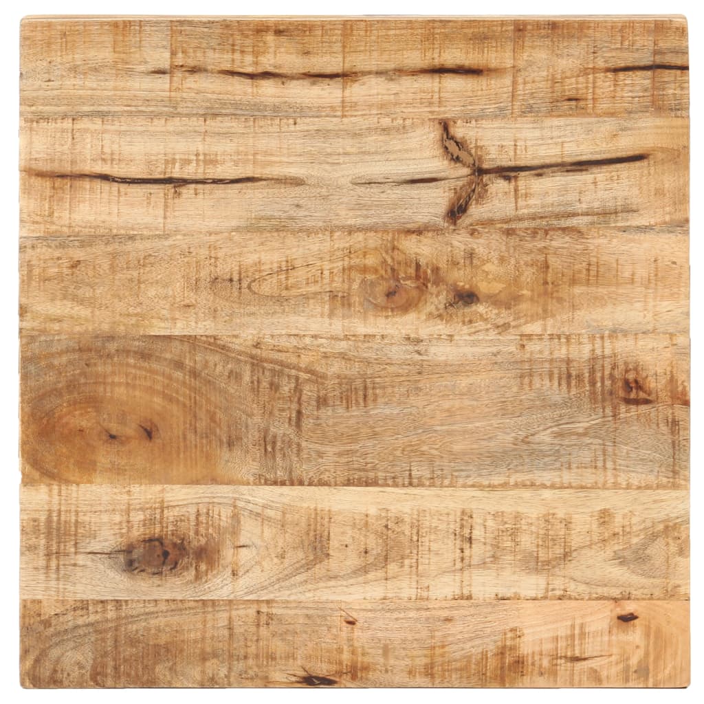 Bistrotisch Rund Ø60x75 cm Raues Mangoholz