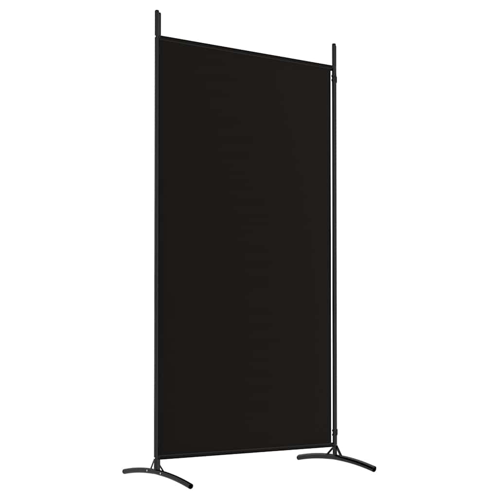 3-tlg. Raumteiler Weiß 260x180 cm Stoff