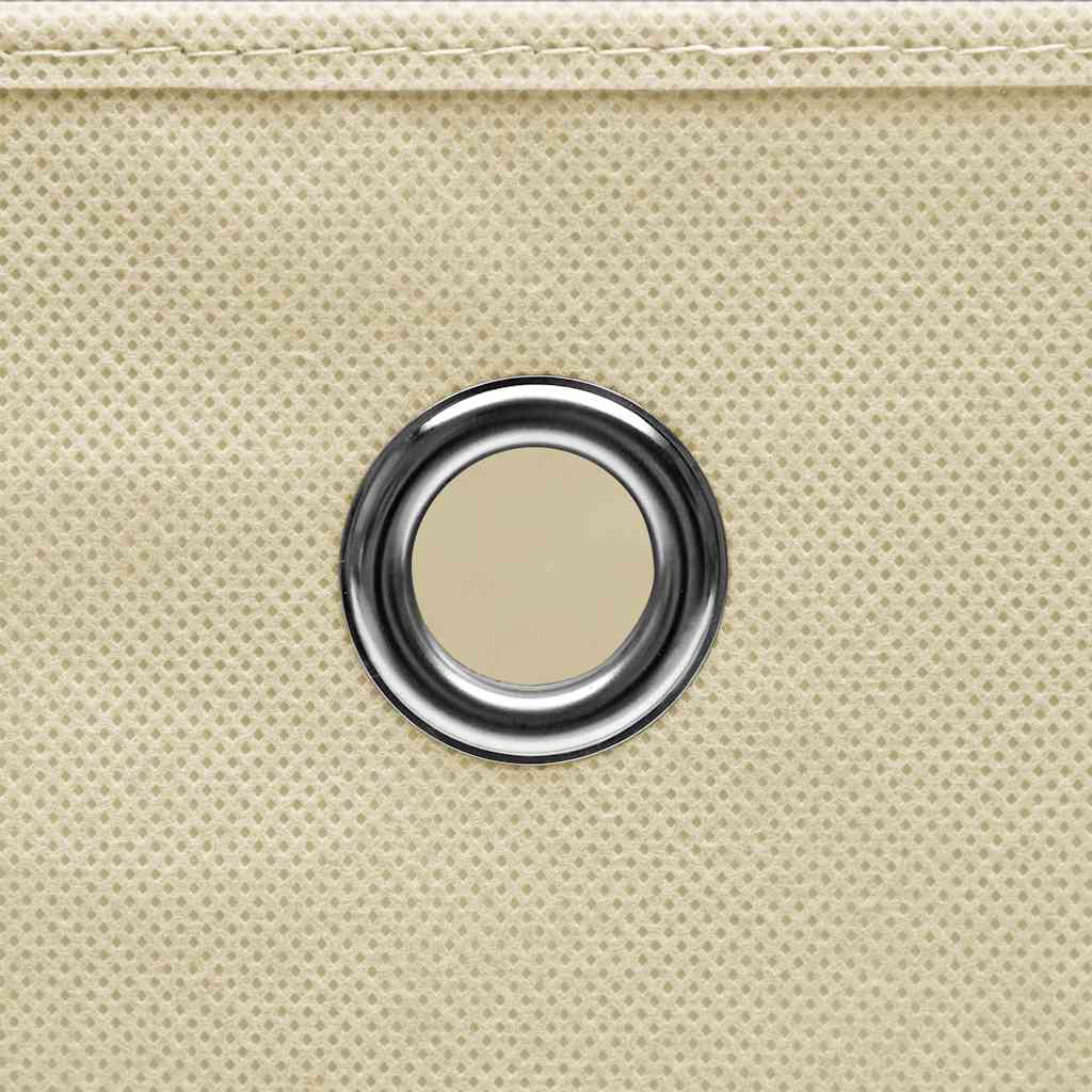 Aufbewahrungsboxen 4 Stk. Blau 32x32x32 cm Stoff