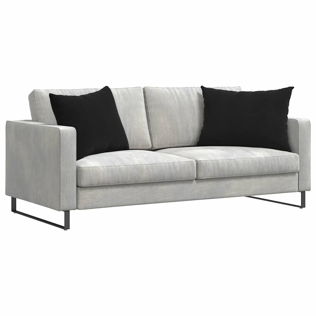 Sofakissen 2 Stück Blau 50 x 30 cm Cordstoff