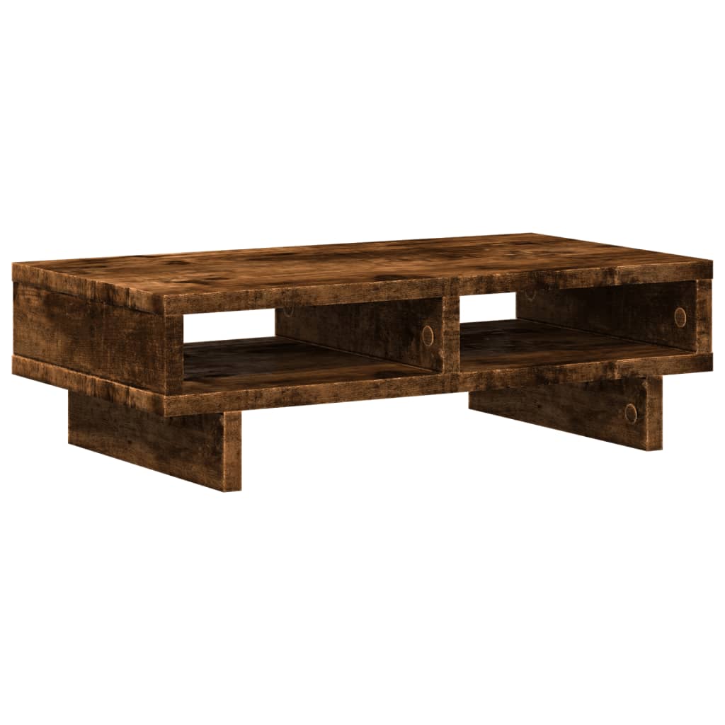 Monitor Halterung Schwarz 100 x 27 x 15 cm Holzwerkstoff