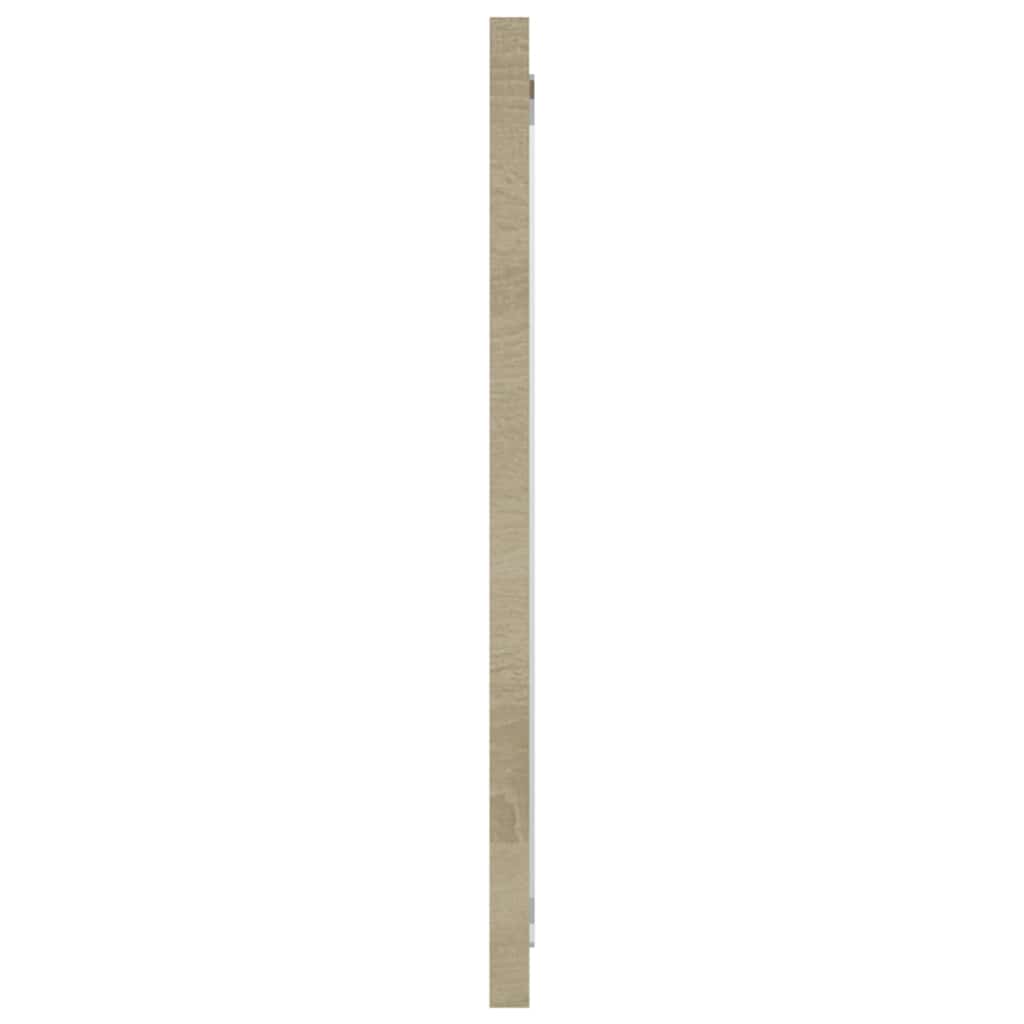 2-tlg. Badmöbel-Set Schwarz Holzwerkstoff