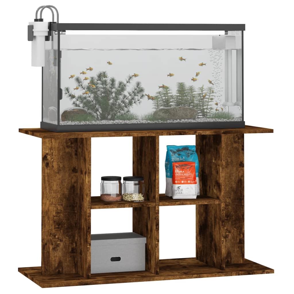 Aquariumständer Weiß 60x30x60 cm Holzwerkstoff