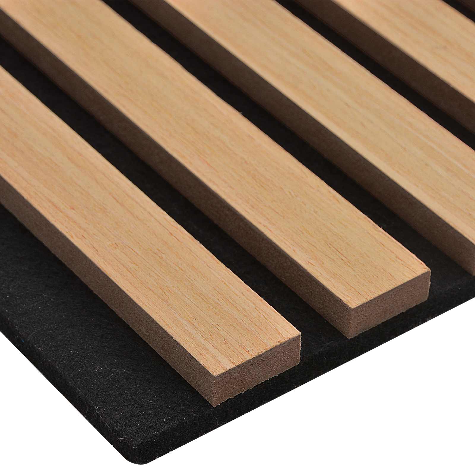 Wandpaneele 2 pcs Natur 60,5 x 60 cm