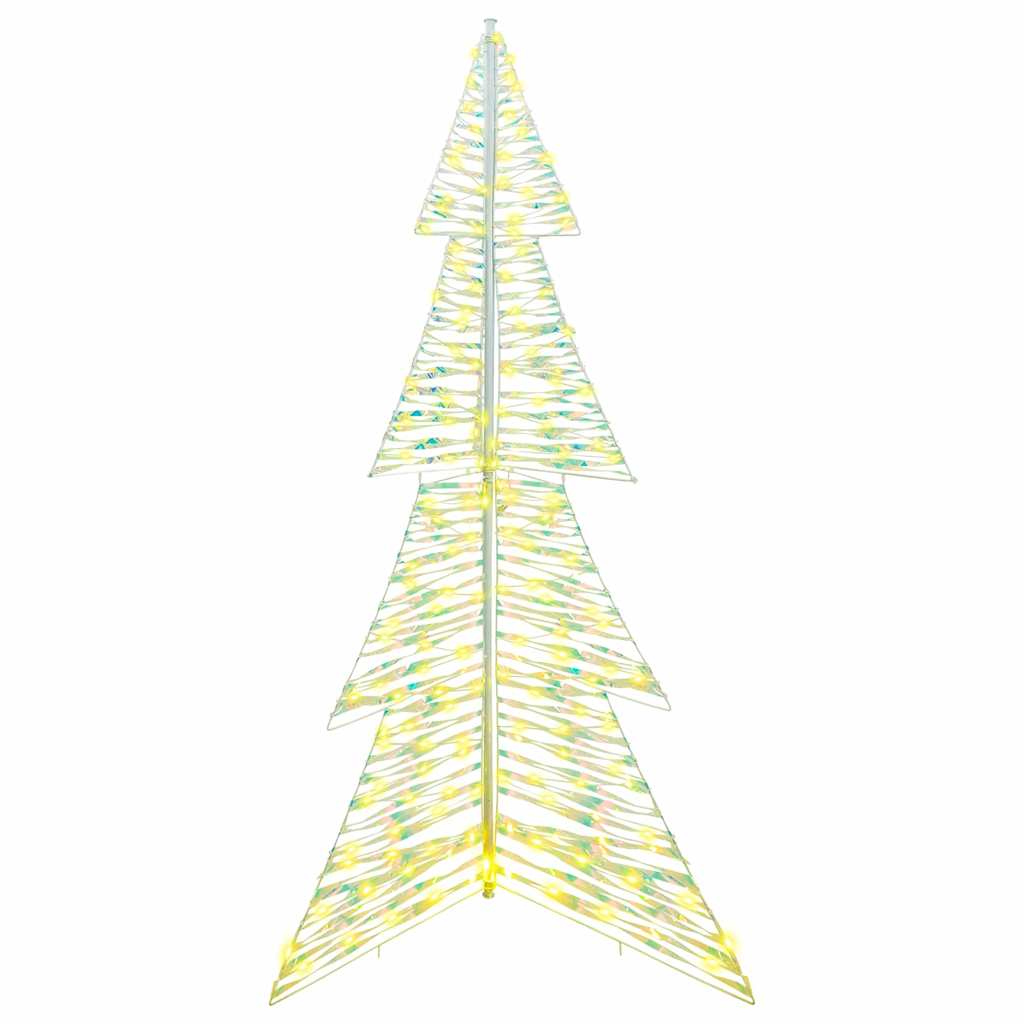 Weihnachtsbaum mit 100 LEDs Warmes Weiß 120 cm PET