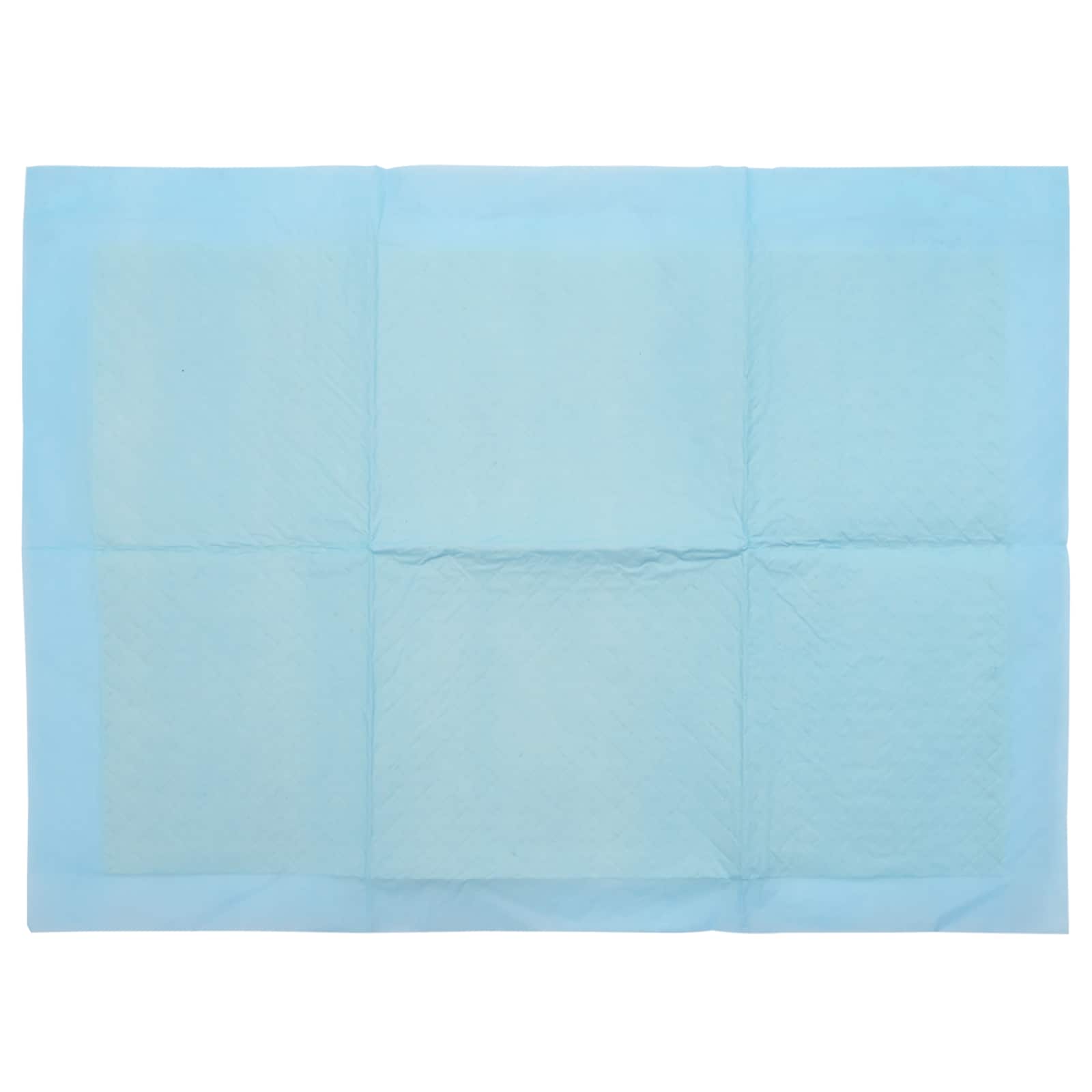Vliesstoff Haustier Trainingspad 50 pcs Blau und Weiß