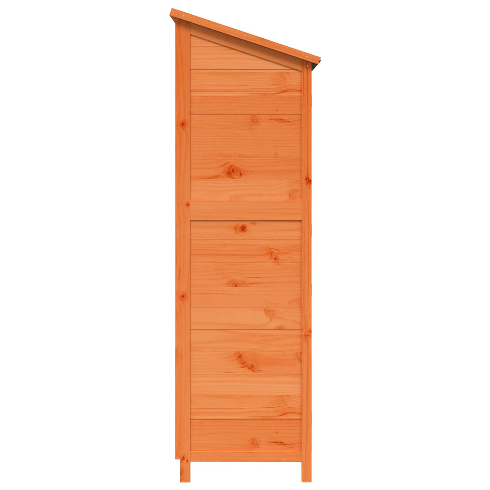 Gartenschuppen Natur 59 x 56 x 113,5 cm Massivholz aus Fichte