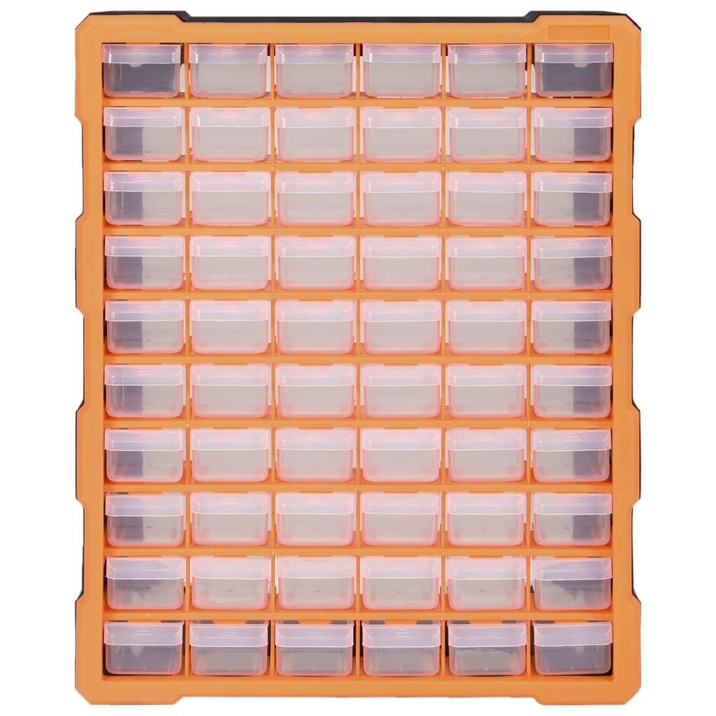 Multi-Schubladen-Organizer mit 64 Schubladen 52x16x37,5 cm