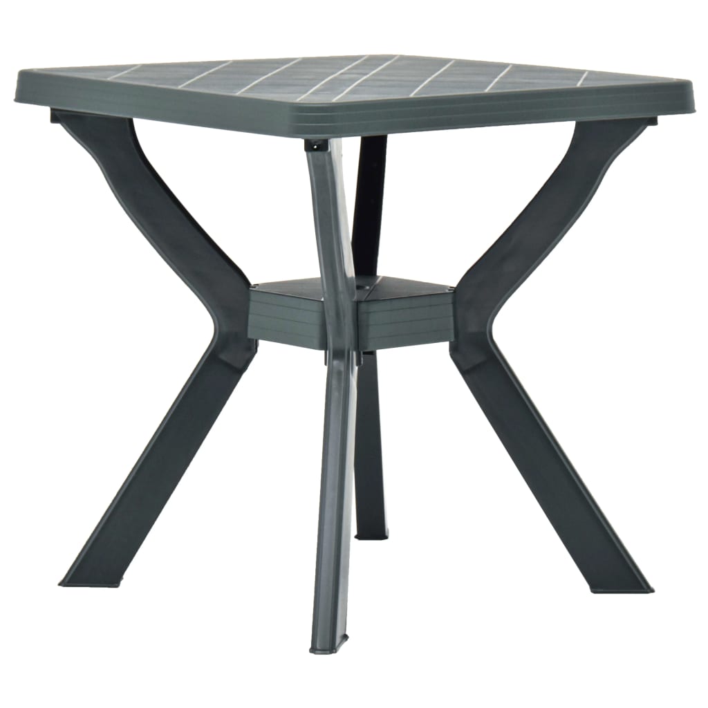 Bistrotisch Weiß 70x70x72 cm Kunststoff