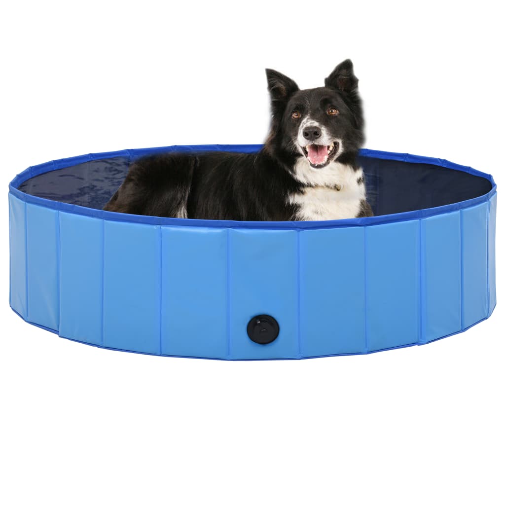 Hundepool Rot Ø200 x 30 cm Dicker PVC