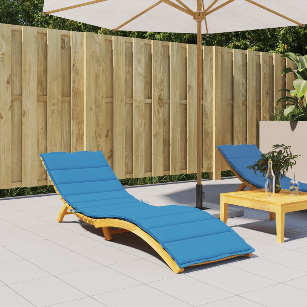 Liege-Kissen Blatt Blattmuster 200 x 70 x 3 cm Oxford-Stoff