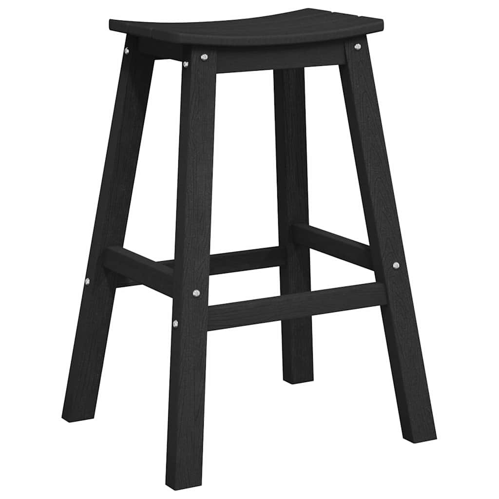 Barhocker 2 pcs Weiß 52 x 43 x 73,5 cm HDPE