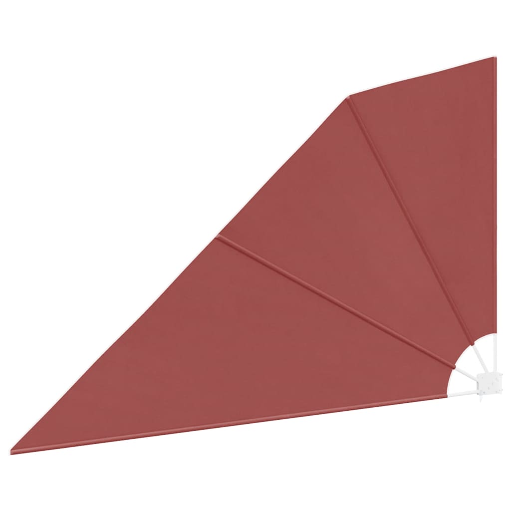 Faltbarer Balkonfächer Grau 210×210 cm