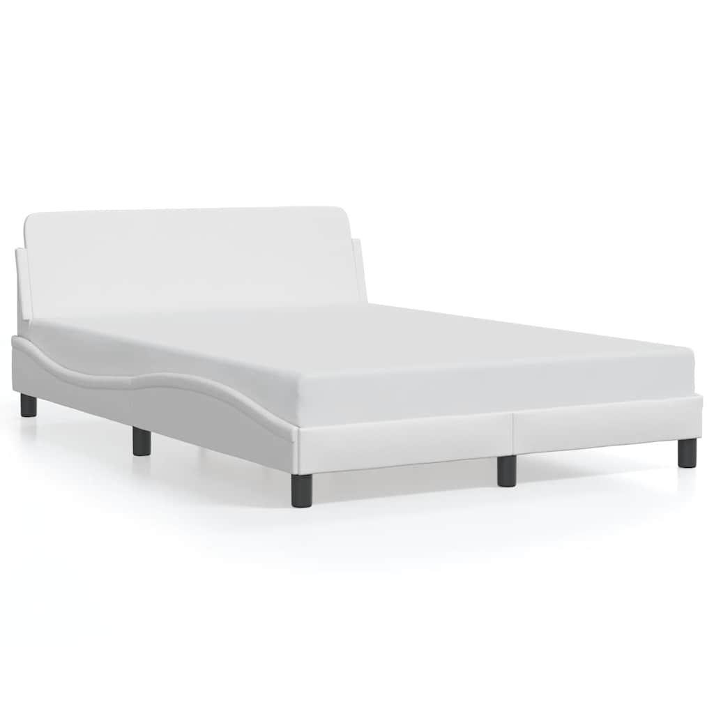 Bettgestell "Dover" Schwarz 80x200 cm Kunstleder