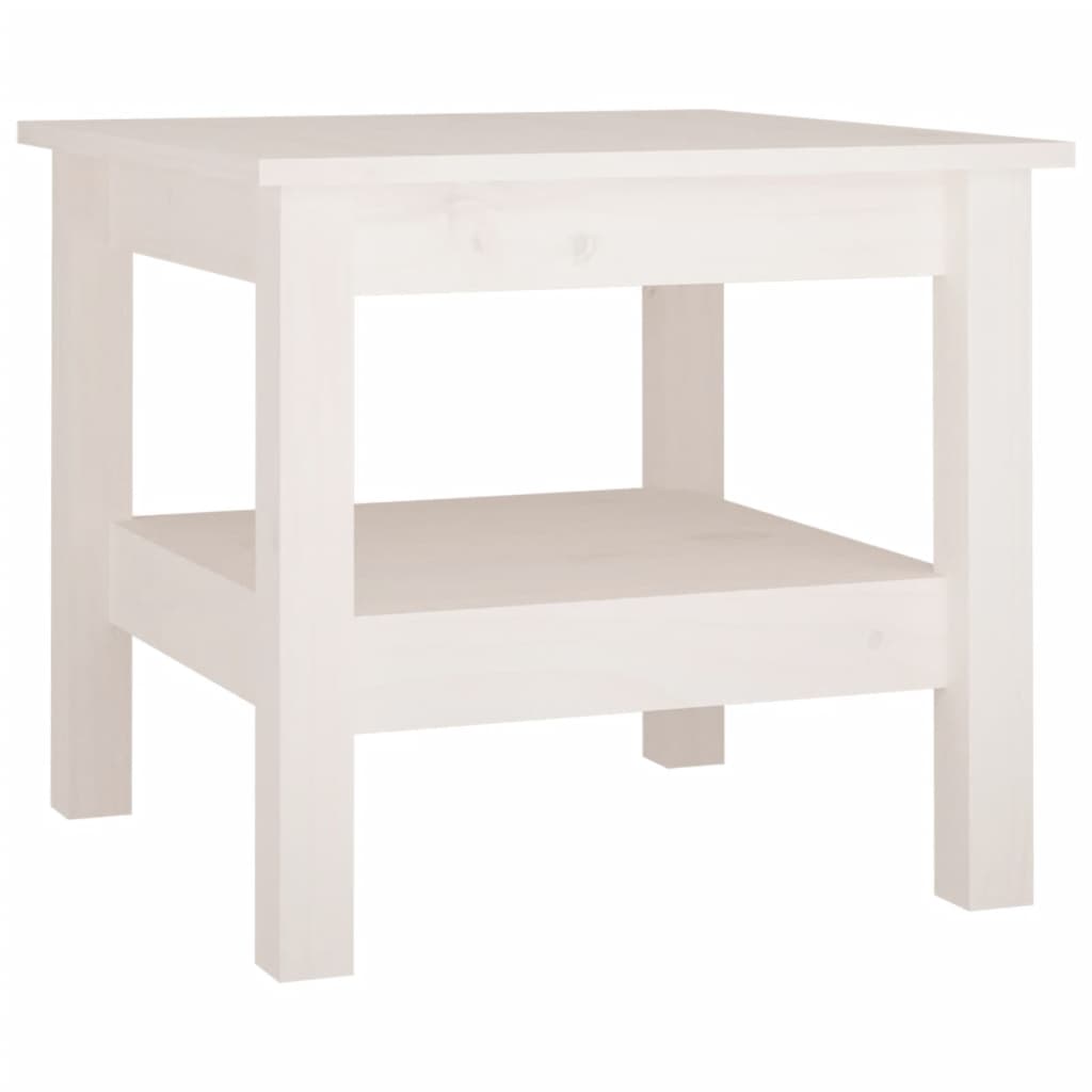 Couchtisch 45 x 45 x 40 cm Massivholz Kiefer
