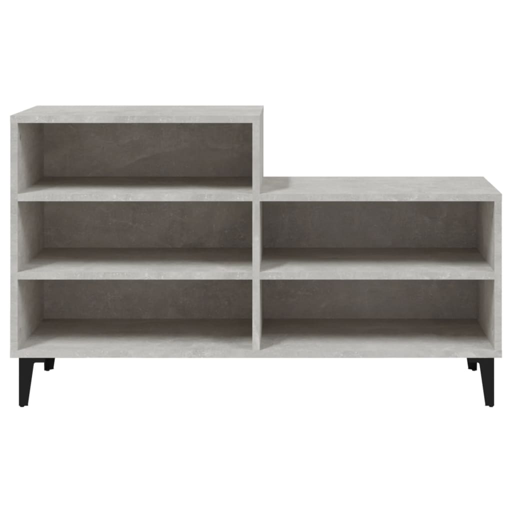Schuhregal Weiß 102x36x60 cm Holzwerkstoff