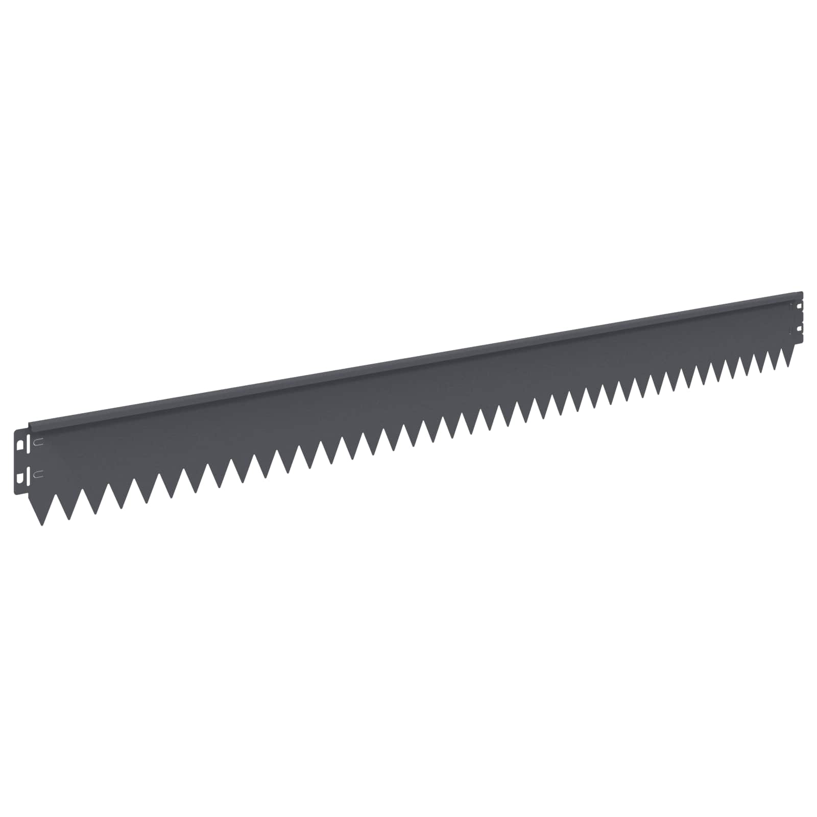 Raseneinfassung 10 pcs 103 x 10 cm Stahl Schwarz