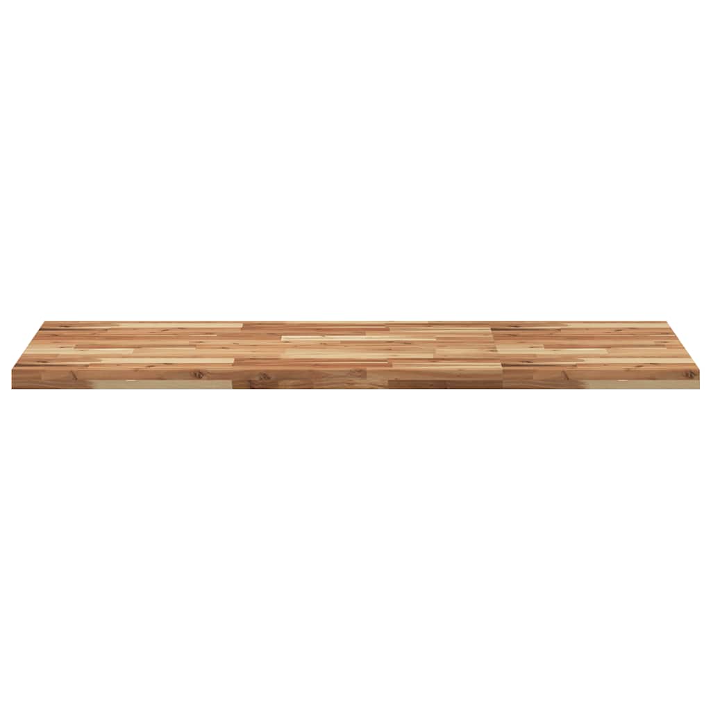 Schreibtischplatte Unbehandelt 60x50x2 cm Massivholz Akazie