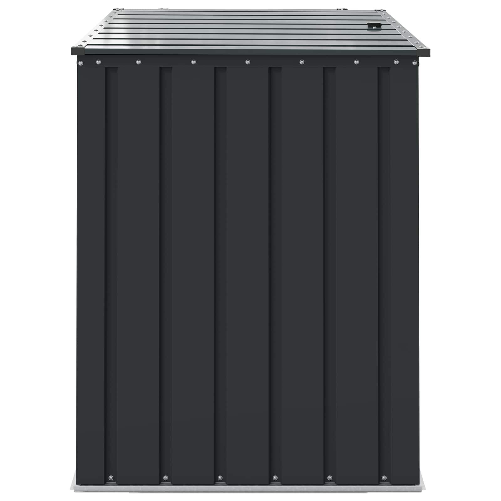 Gartenlagerbox Schwarz 101,5 x 57 x 100,5 cm Stahl