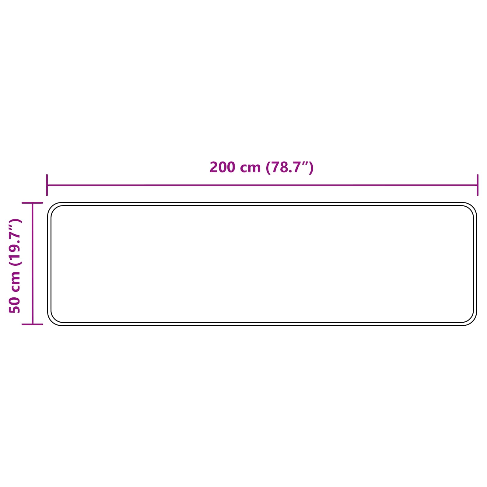 Teppich Waschbar Mehrfarbig 160x230 cm