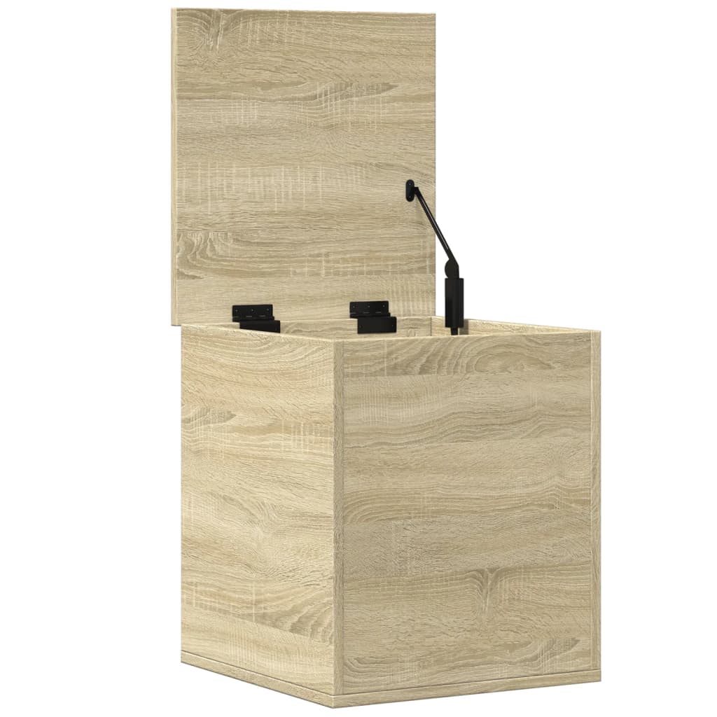 Aufbewahrungstruhe Weiß 84x42x46 cm Holzwerkstoff