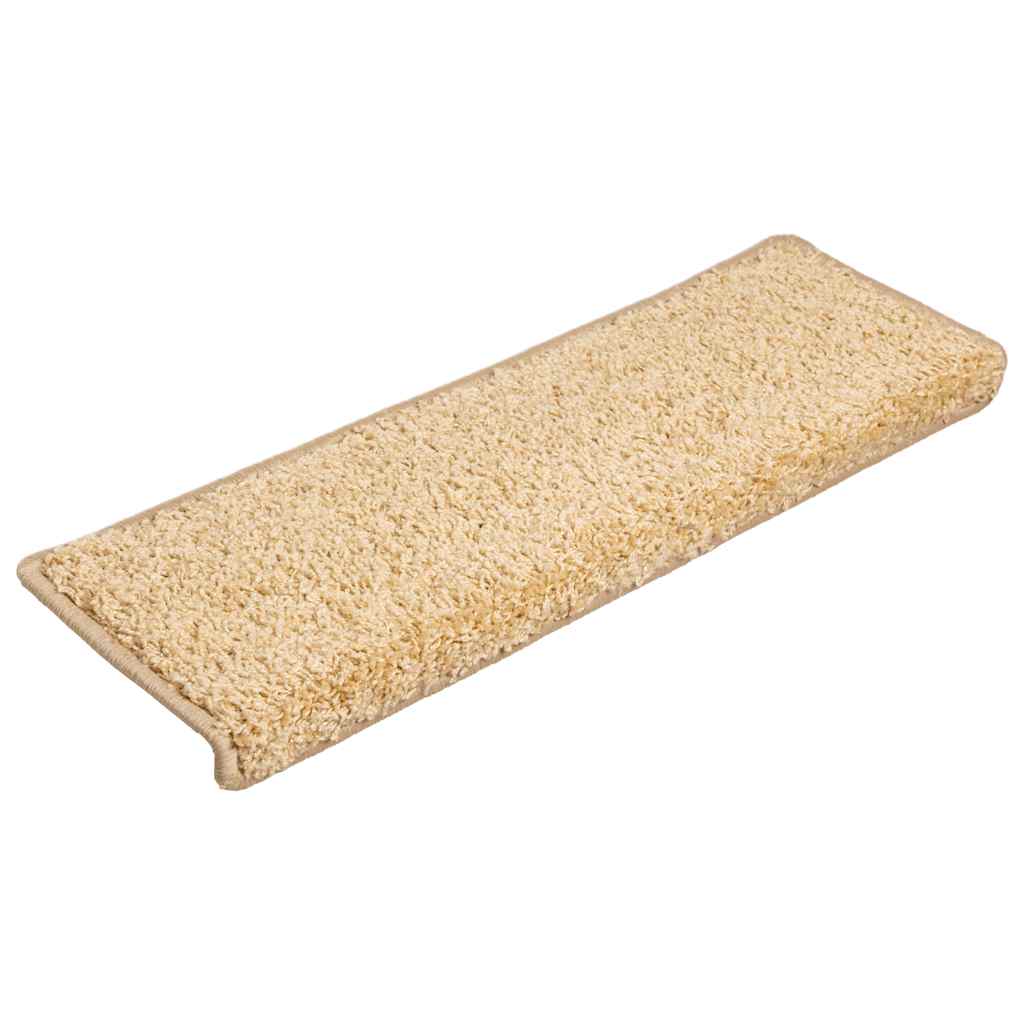 Stufenmatten 15 Stk. 65x21x4 cm Grau Rechteckiger Rand